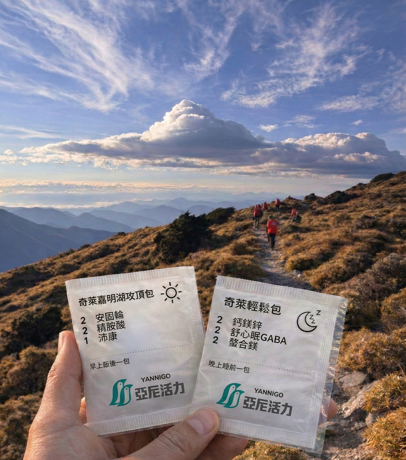 亞尼活力與台北奇萊扶輪社攜手「曙光計畫」陪伴少年，並以品牌長期深耕的專業能力，為登山歷程提供關鍵守護
