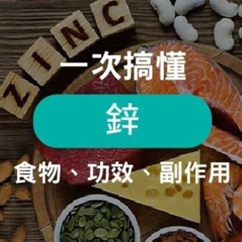 鋅功效有哪些？拒絕無效補鋅！6大好處、副作用與攝取量總整理