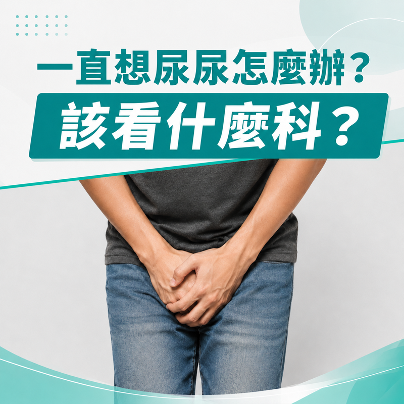 一直想尿尿怎麼辦？該看什麼科？掌握想尿尿原因、檢查與治療方式