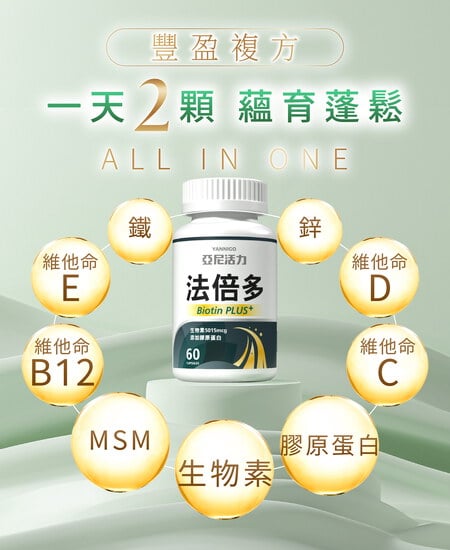 給正在容貌焦慮的你：法倍多生物素陪你找回豐盈自信