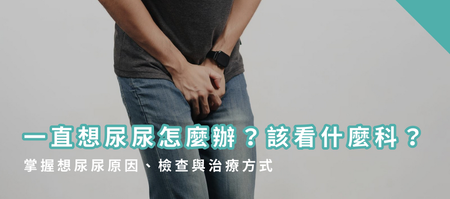 一直想尿尿怎麼辦？該看什麼科？掌握想尿尿原因、檢查與治療方式