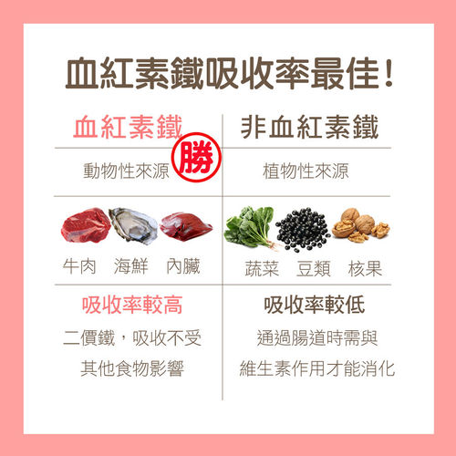 紐萊特血紅素鐵+B12膠囊食品(含葉酸)
