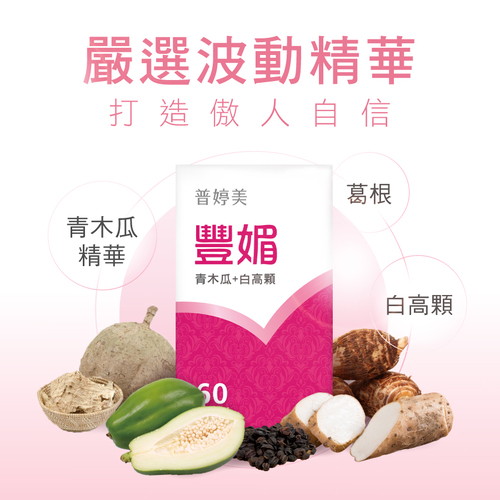 豐媚膠囊食品│青木瓜+白高顆