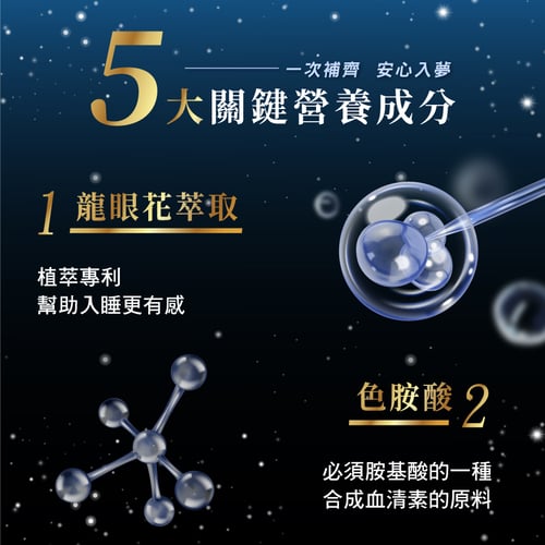 舒心眠 (GABA+色胺酸）