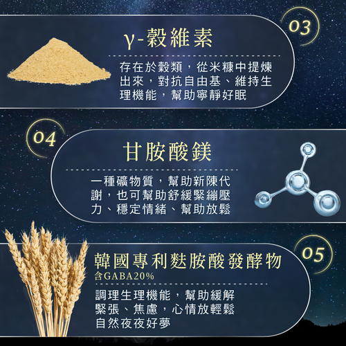 舒心眠GABA植物膠囊(+色胺酸）