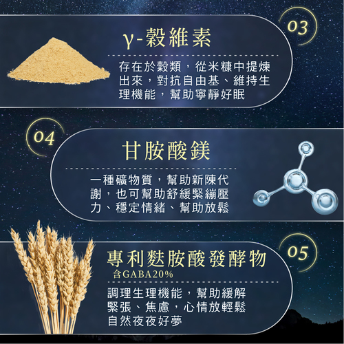 舒心眠GABA植物膠囊(+色胺酸）