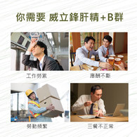 威立鋒肝精+B群草本複方膠囊食品