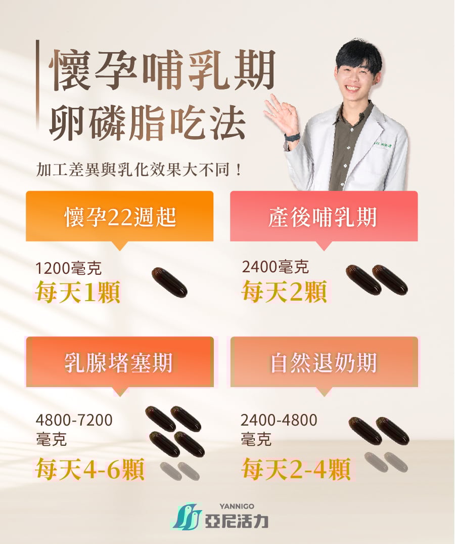 活力媽媽卵磷脂吃法