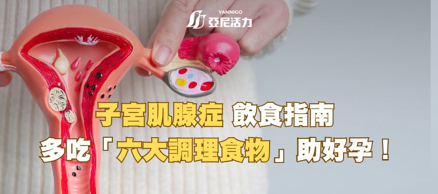 【子宮肌腺症飲食指南】避開五大禁忌食物、多吃六種食物幫助備孕
