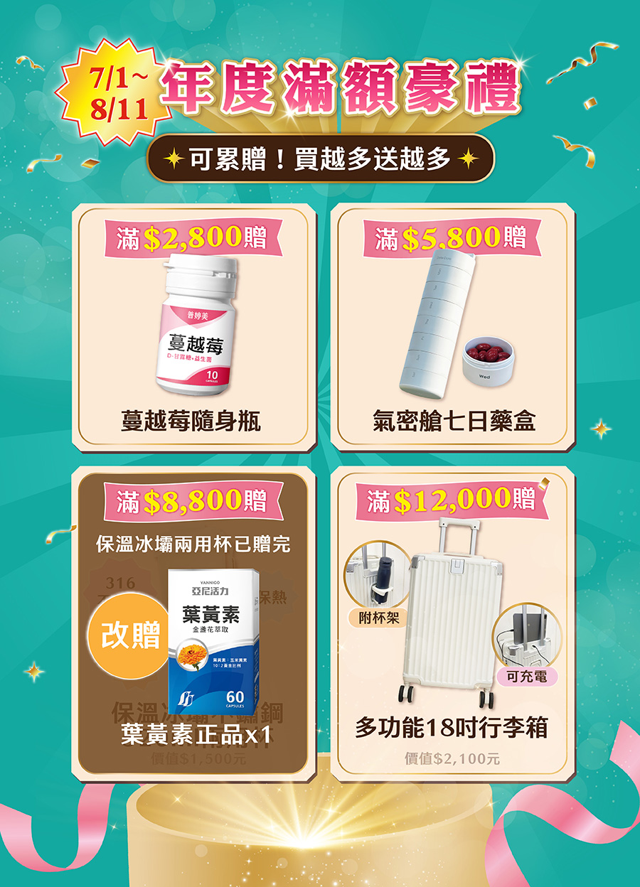亞尼活力22週年慶