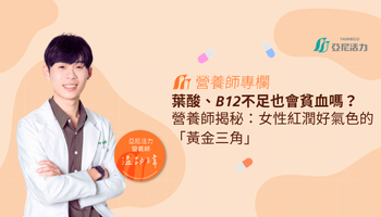葉酸、b12不足也會貧血嗎?