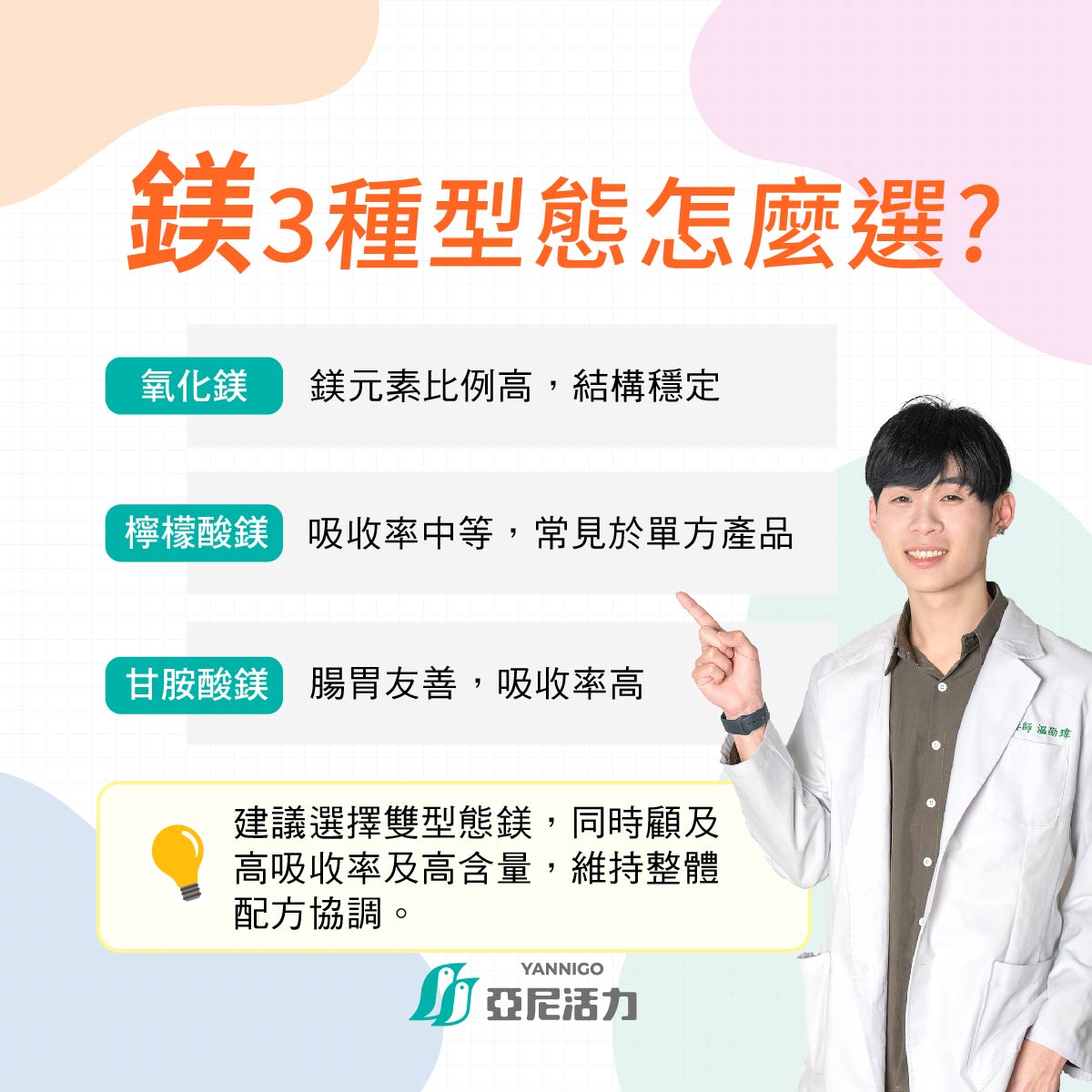 鎂三種型態推薦