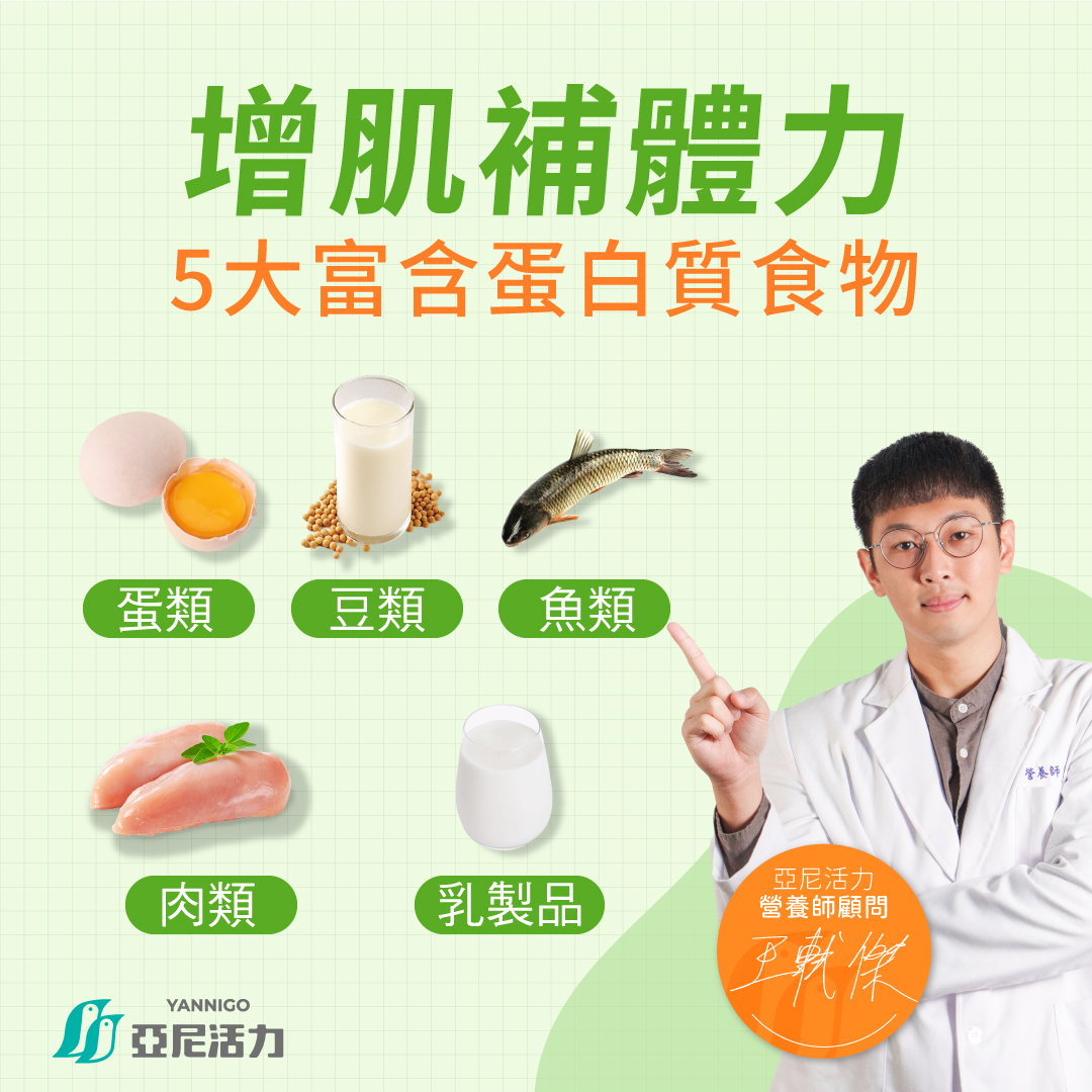 5大富含蛋白質食物