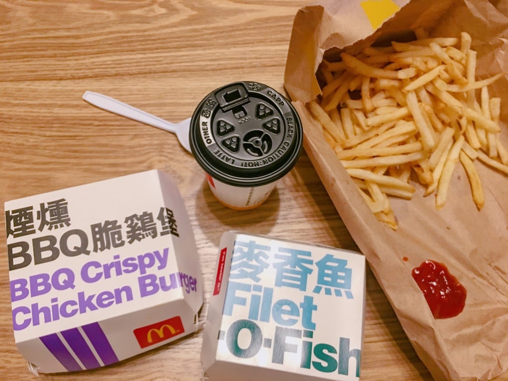 麥當勞陪我度過孕吐