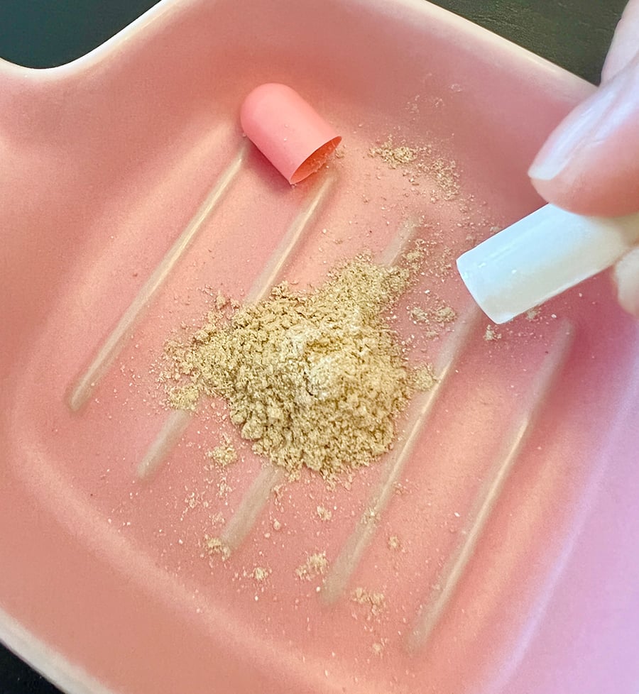 汝倍多葫蘆巴膠囊粉末