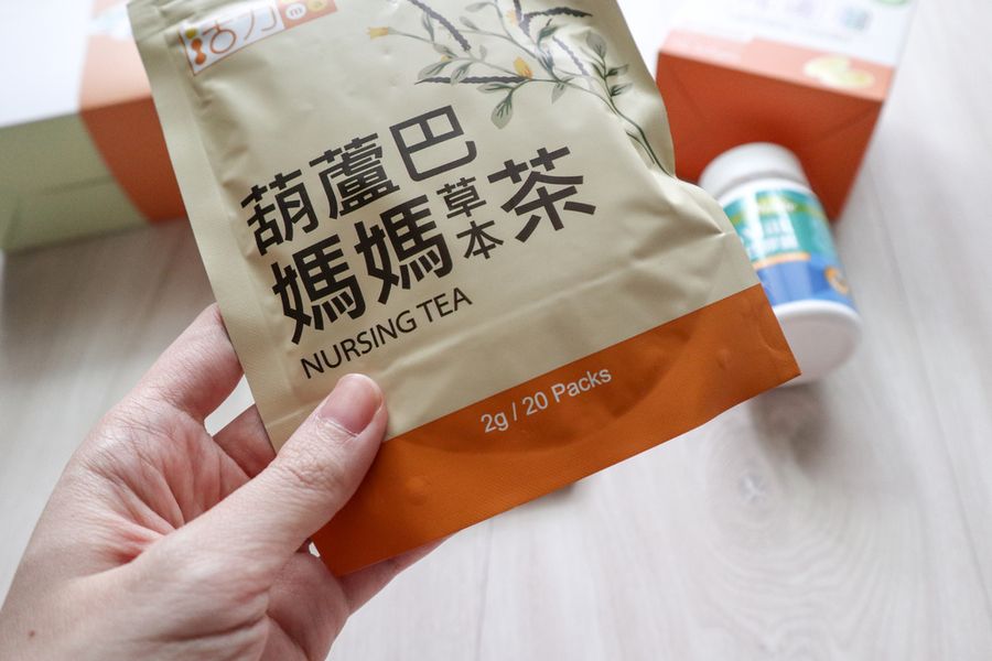 活力媽媽葫蘆巴草本茶哺乳輕鬆追