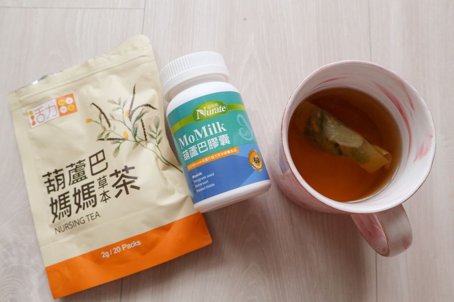 momilk葫蘆巴媽媽茶兩種哺乳聖品