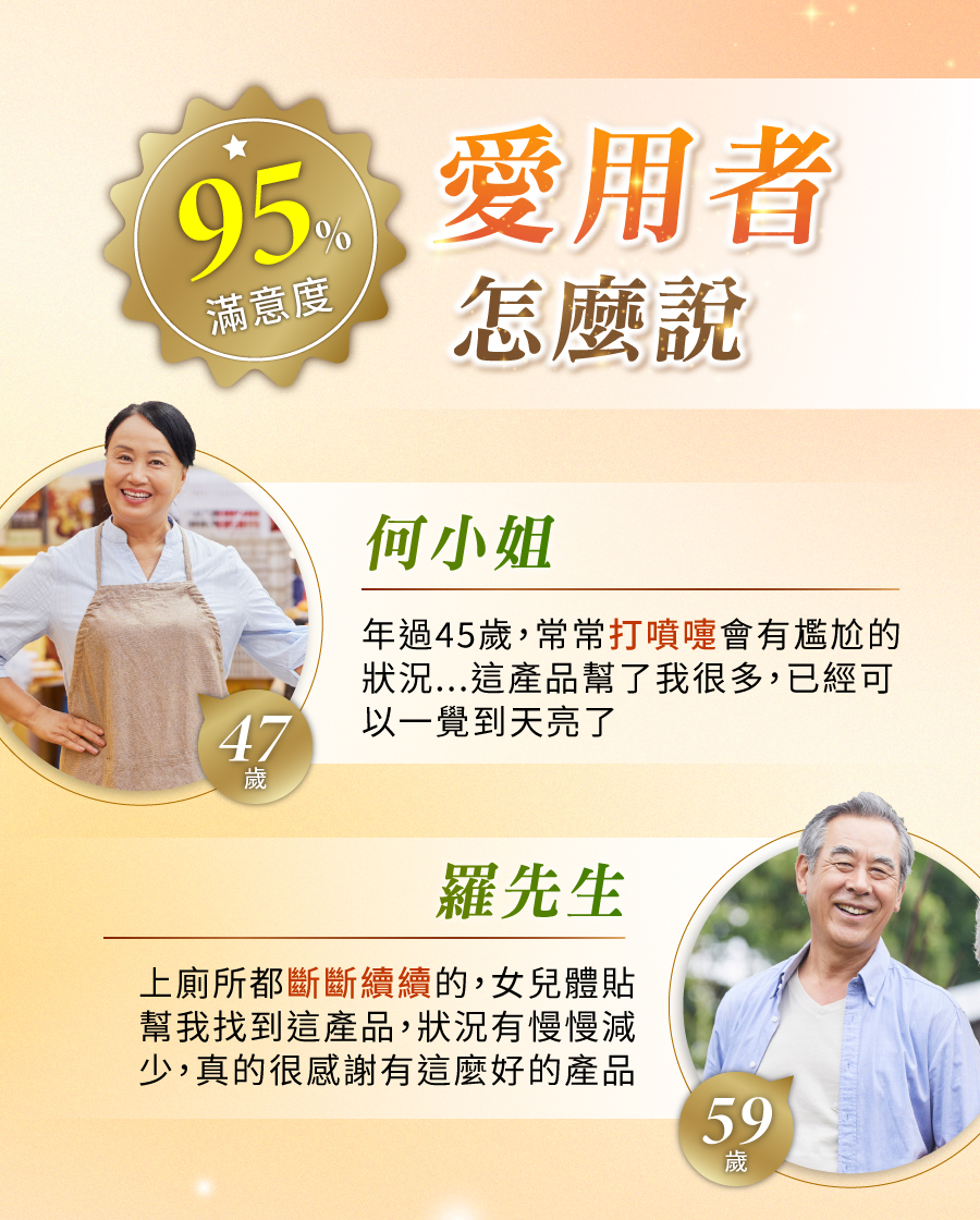 威立鋒南瓜籽油愛用者見證