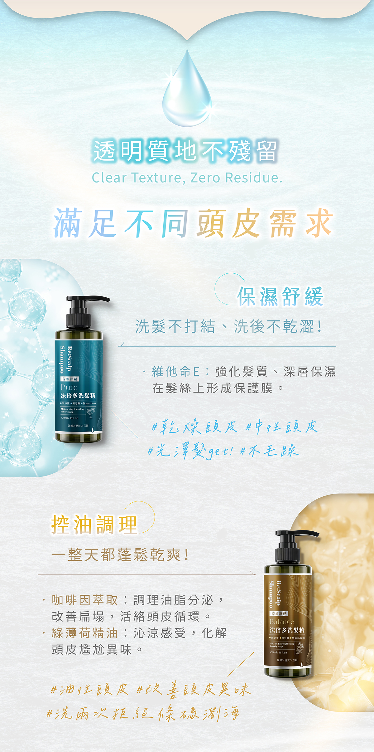 細軟髮、油性頭皮必備!24小時乾爽蓬鬆,自信高顱頂再現! 細軟髮、油性頭皮必備!24小時乾爽蓬鬆,自信高顱頂再現!
