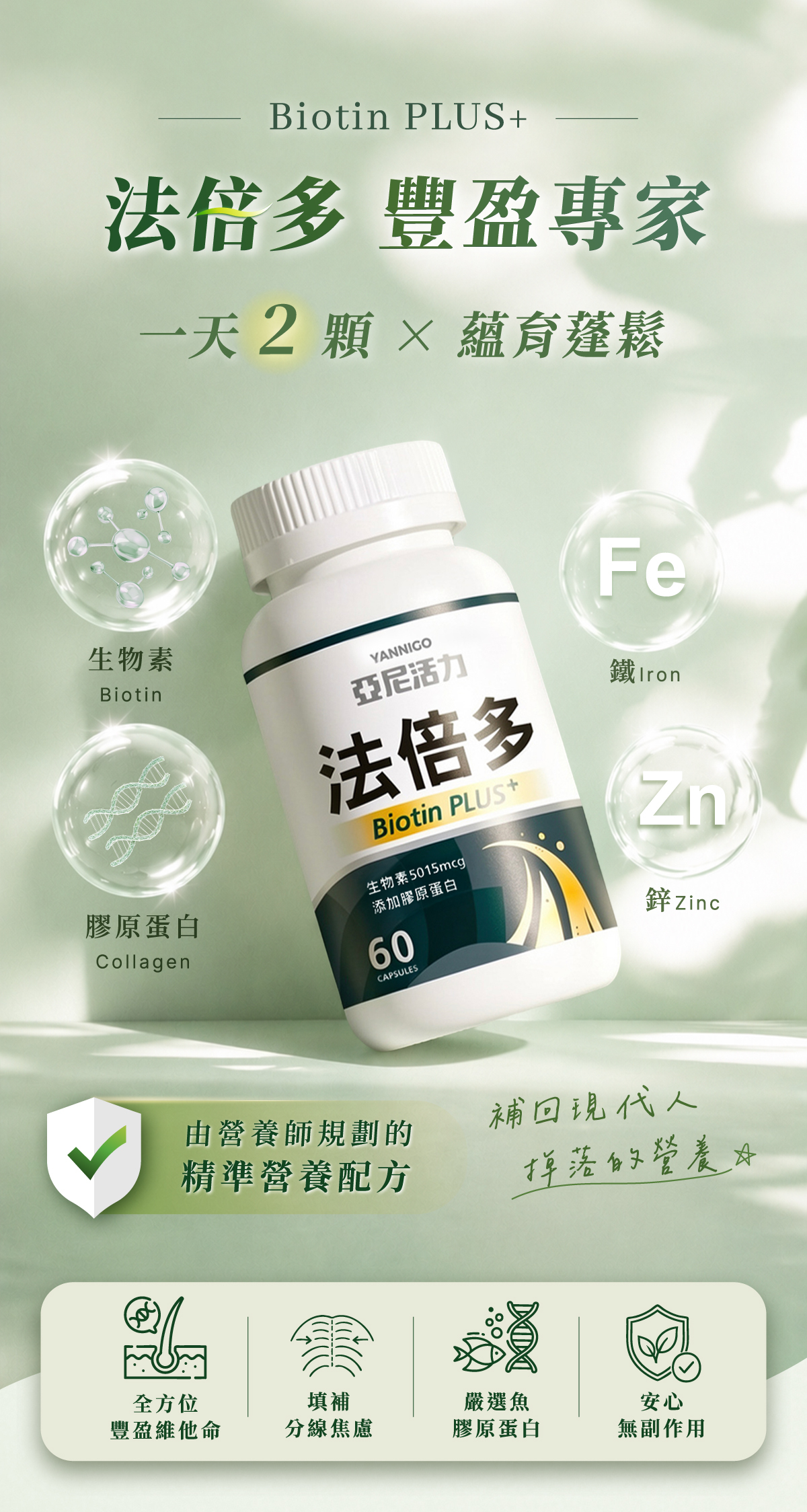 一天兩顆法倍多,讓豐盈專家陪伴你長出自信! 一天兩顆法倍多,讓豐盈專家陪伴你長出自信!