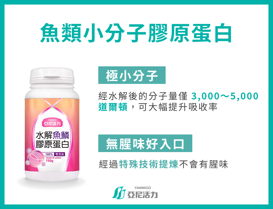 亞尼活力魚類小分子膠原蛋白
