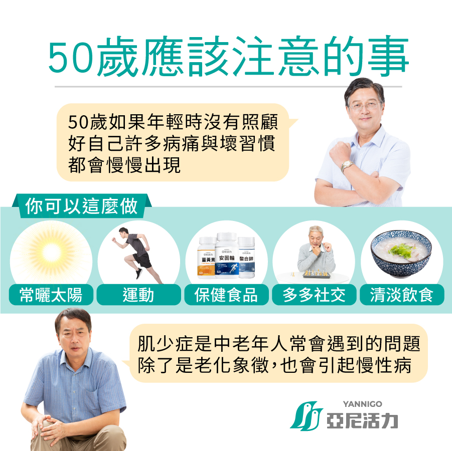 50歲男性保健食品推薦