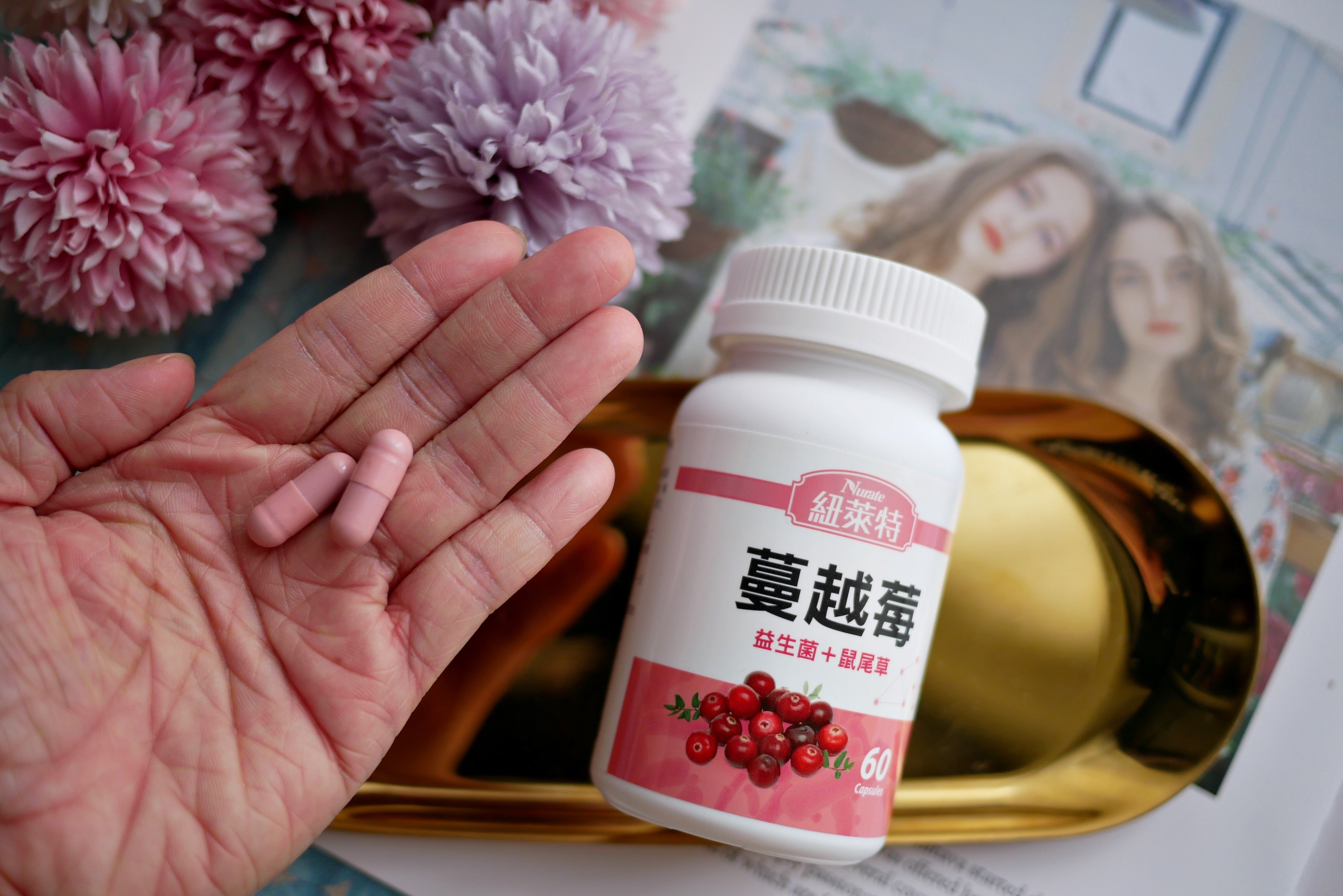 舒咪蔓越莓益生菌低熱量僅4.9大卡讓女孩攝取零負擔外更方便食用