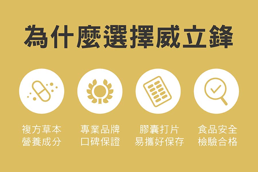 威立鋒-男性營養保健食品最佳選擇