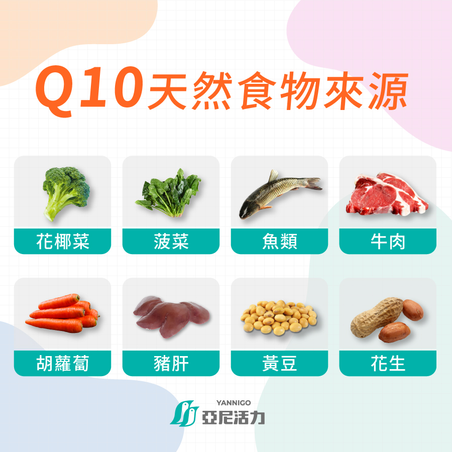 富含Q10食物