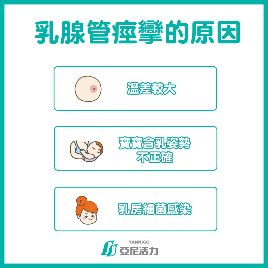 乳腺管痙攣的原因